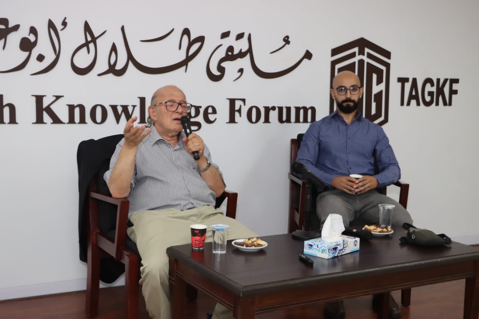 هذا ما دار في الجلسة الحوارية التي أقامتها وزارة الثقافة  بالتعاون مع منتدى طلال أبو غزالة