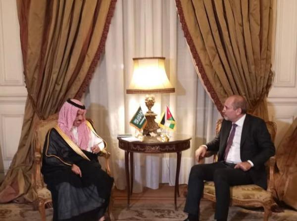 الصفدي يبحث مع نظيره السعودي تعزيز منظومة العمل العربي المشترك