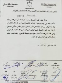 "المحامين" تشكل لجنة لمتابعة قرار الأطباء التوقف عن التعامل مع التامينات وتعتبره ضارا بالامن الصحي