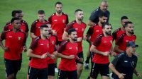 منتخب "النشامى" يبدأ تدريباته بقيادة المدرب المغربي عموتة