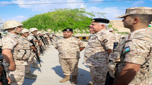 الجيش العربي "حازم وبشدة" في مواجهة التهديدات على الحدود ومنع التسلل والتهريب