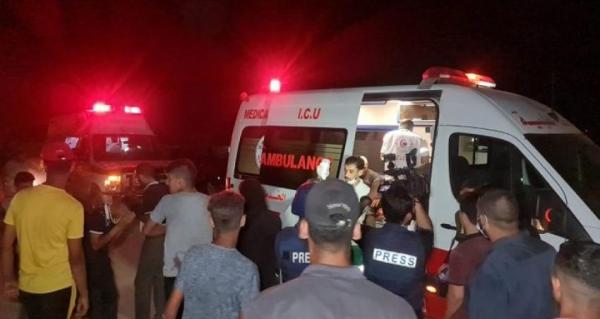 ارتفاع عدد ضحايا انفجار في غزة الى 5 شهداء و25 مصابا