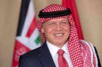 الملك في دارة الوريكات ويلتقي شخصيات ووجهاء عشائر