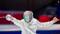 لاعب المنتخب الوطني للمبارزة عودة يُنهي مشاركته في دورة الألعاب الآسيوية