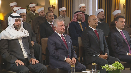 قصر الحسينية يشهد فعالية دينية بذكرى المولد النبوي حضرها الملك