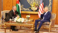 الملك وبايدن يبحثان الأوضاع المتدهورة بين الفلسطينيين والإسرائيليين