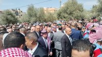 الملك يشارك بتشييع جثمان رئيس الوزراء الأسبق معروف البخيت