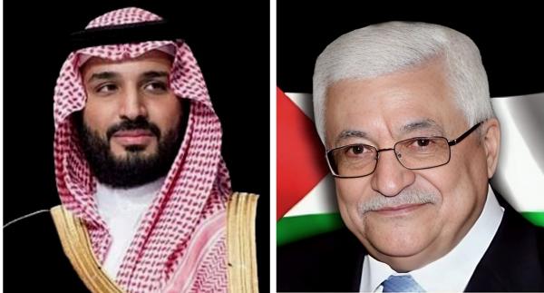 عباس يهاتف ولي العهد السعودي