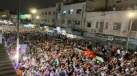 مسيرة في وسط البلد في عمّان لدعم فصائل المقاومة الفلسطينية في غزة