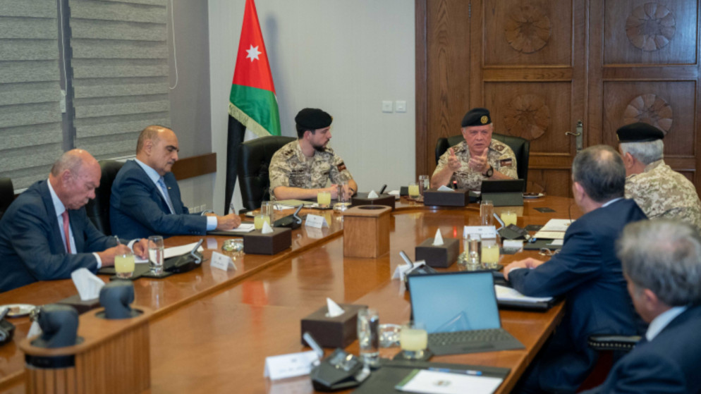 الملك من قيادة الجيش: الأردن سيحمي حدوده وسيدعم صمود الفلسطينيين على أرضهم بكل إمكانياته