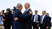 بايدن يقدم عناقا دافئا لنتنياهو وهرتسوغ