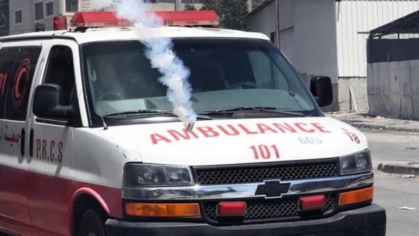 إصابة 11 من عناصر الدفاع المدني في غزة