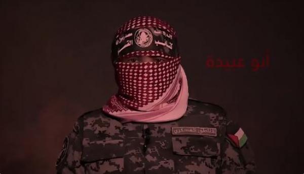 أدرعي يكشف هوية الملثم أبوعبيدة