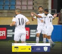 الحسين إربد يحرج شباب العقبة برباعية ويواصل صدارة الدوري