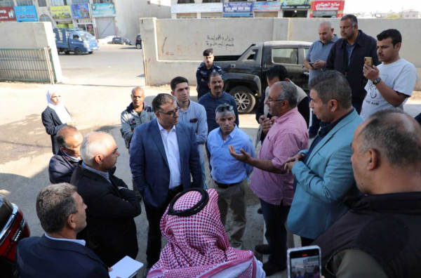 وزير الزراعة يطلع على خطط مديرية الثروة الحيوانية