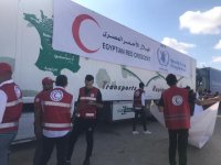 الهلال الاحمر المصري: تسليم الدفع التاسعة من المساعدات العاجلة