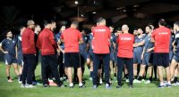 الوحدات يتدرب في البصرة استعدادا للقاء الكهرباء العراقي