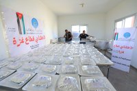 الخيرية الهاشمية تستمر بتوزيع المساعدات الإنسانية في قطاع غزة