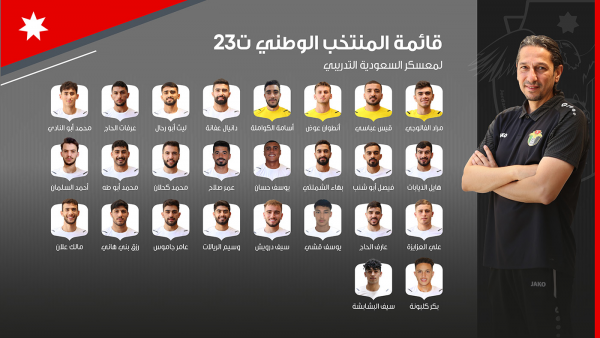 المنتخب الوطني تـ23 يعلن قائمته لمعسكر السعودية التدريبي