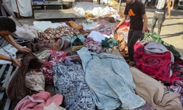 50 شهيدًا داخل مدرسة البراق في غزة بقصف إسرائيلي