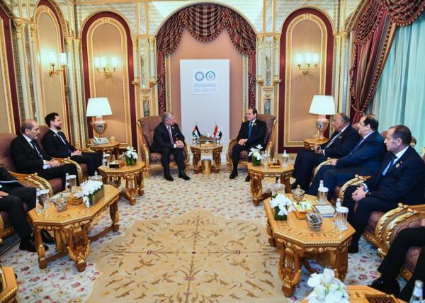 الملك والسيسي يؤكدان ضرورة فرض هدنة إنسانية مستدامة في غزة