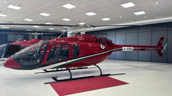 سلاح الجو يتسلم 5 مروحيات BELL 505