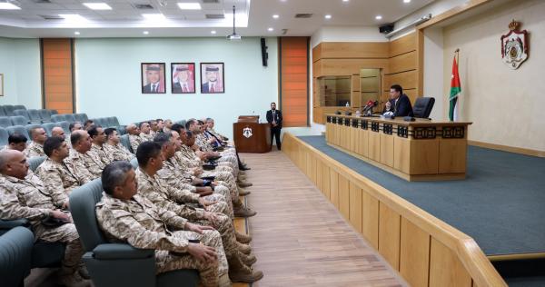 الصفدي: بتحية الفخر لأسود الجيش العربي درع الوطن وسياجه المنيع