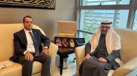 السفير السعودي يلتقي ممثل برنامج الأغذية العالمي في فلسطين
