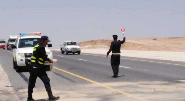 إغلاقات مؤقتة بحوادث وقعت على طرق خارجية خلال 24 ساعة