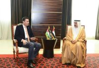 رئيس النواب ونظيره الاماراتي يؤكدان ضرورة توحيد الجهود لوقف الحرب على غزة