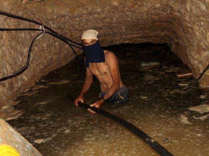 واشنطن : مضخات كبيرة لإغراق انفاق حماس