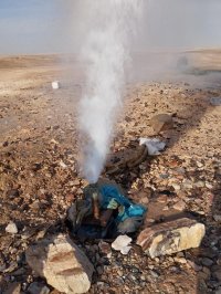 ضبط اعتداءات على خط ناقل مياه الأزرق