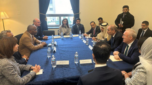 وزير الخارجية يبحث مع نواب أميركيين سبل وقف الكارثة التي تنتجها الحرب على غزة