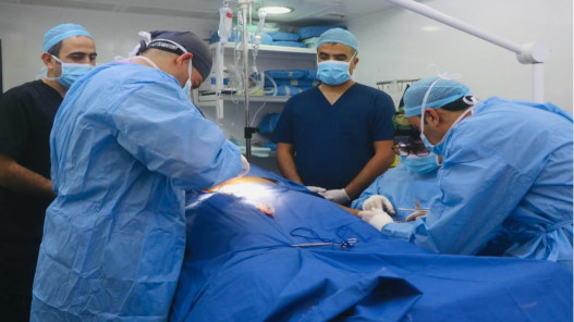 المستشفى الميداني الأردني بنابلس أجرى منذ بدء عمله 39 عملية