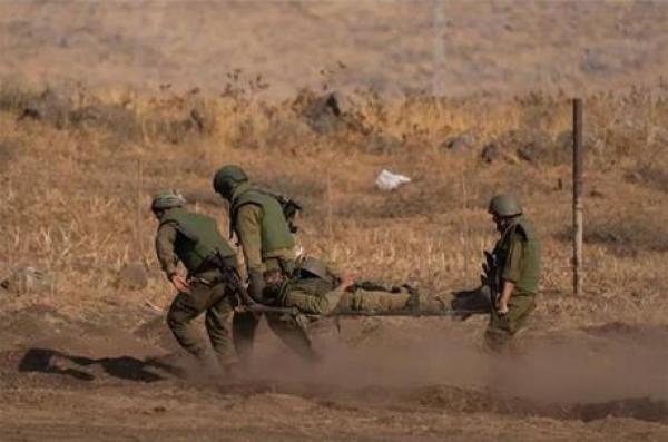 إصابة ضابط و7 جنود بجيش الإحتلال في المعارك جنوبي غزة