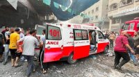 الهلال الأحمر الفلسطيني يفقد الإتصال بكافة طواقمه في غزة