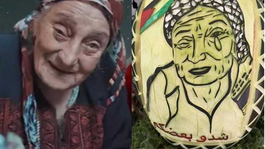 بلوغر أردنية تتفنن برسم وجوه الشخصيات على الفواكه