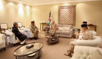 الملك يستقبل رئيس هيئة الأركان المشتركة للقوات المسلحة الباكستانية