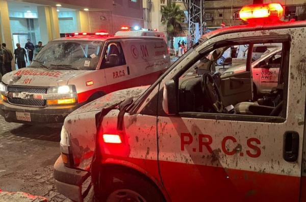 الهلال الأحمر: قوات الاحتلال اقتحمت مركز إسعاف جباليا