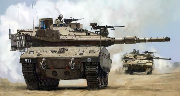 مقتل عدد من الجنود بعد قصف دبابة مقر ميداني للاحتلال في غزة