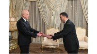 أبو رمان يقدم أوراق اعتماده سفيرا في تونس