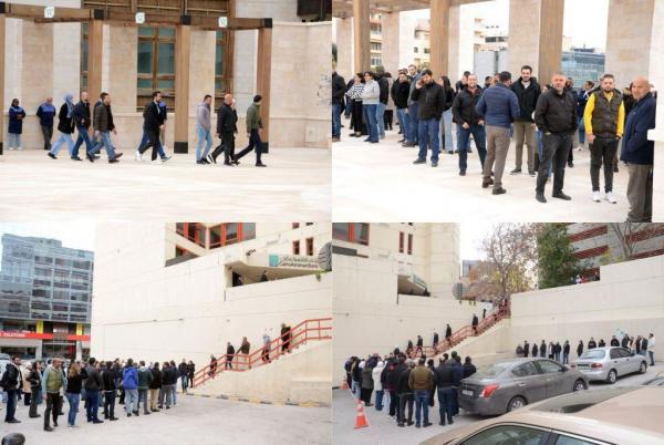 بنك القاهرة عمان يجري تجربة اخلاء وهمية لمباني أدارته العامة