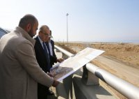 أبو السمن يتفقد جسور البحر الميت وطريق الشونة الجنوبية- الكفرين