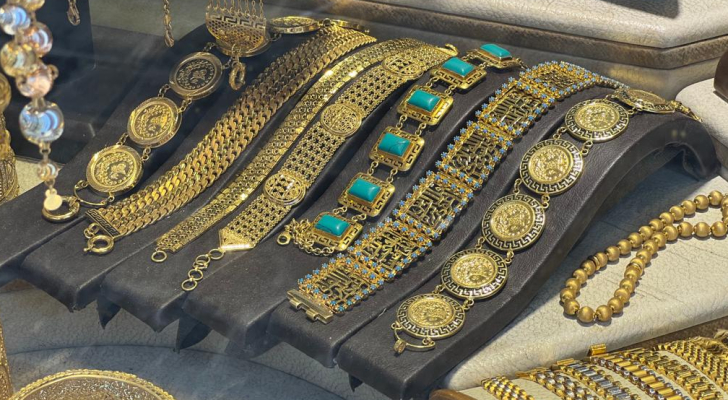 انخفاض أسعار الذهب في الأردن