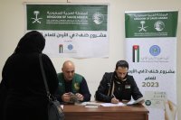 "الملك سلمان للإغاثة" يختتم مشروع توزيع الكسوة الشتوية ( كنف–2) في الأردن