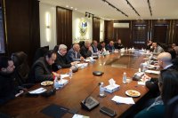 بحث سبل التعاون بين "المهندسين" وغرفة صناعة عمان
