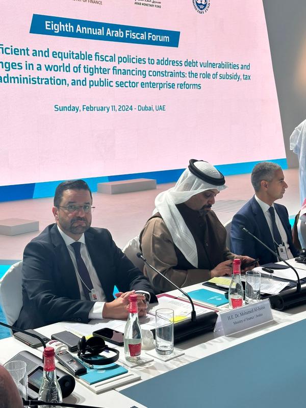 العسعس يتحدث عن نجاح الأردن بالإصلاحات الضريبية في القمة العالمية للحكومات