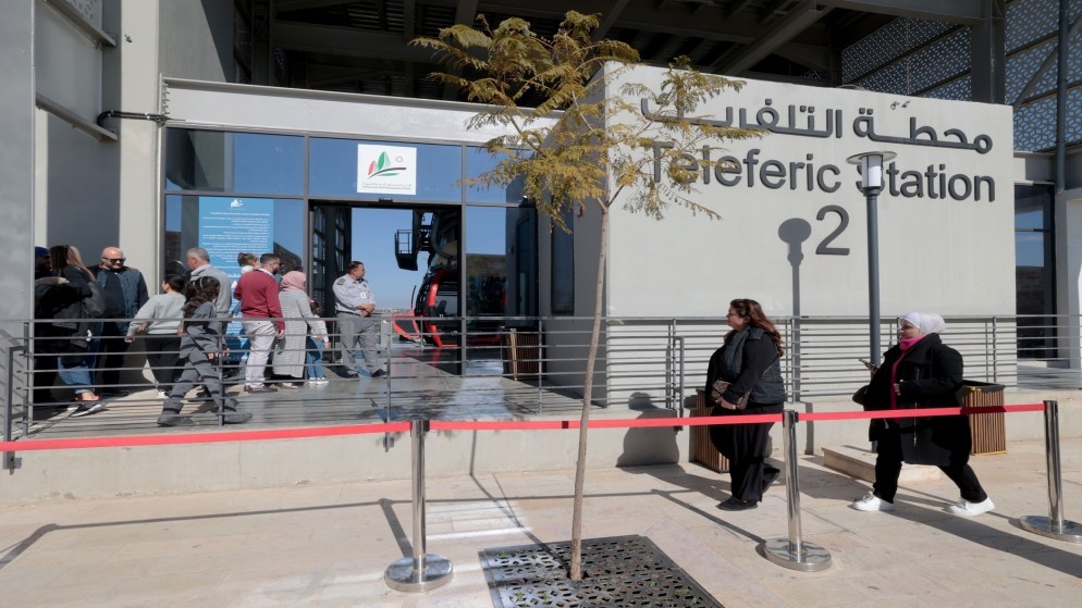 توقف استقبال زوار تلفريك عجلون ليوم الجمعة