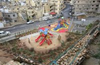 افتتاح حديقة الشهيد الطيار الحراسيس في جبل التاج