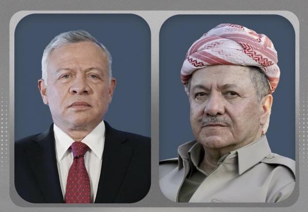 الملك يهاتف بارزاني معزيًا بوفاة شقيقته